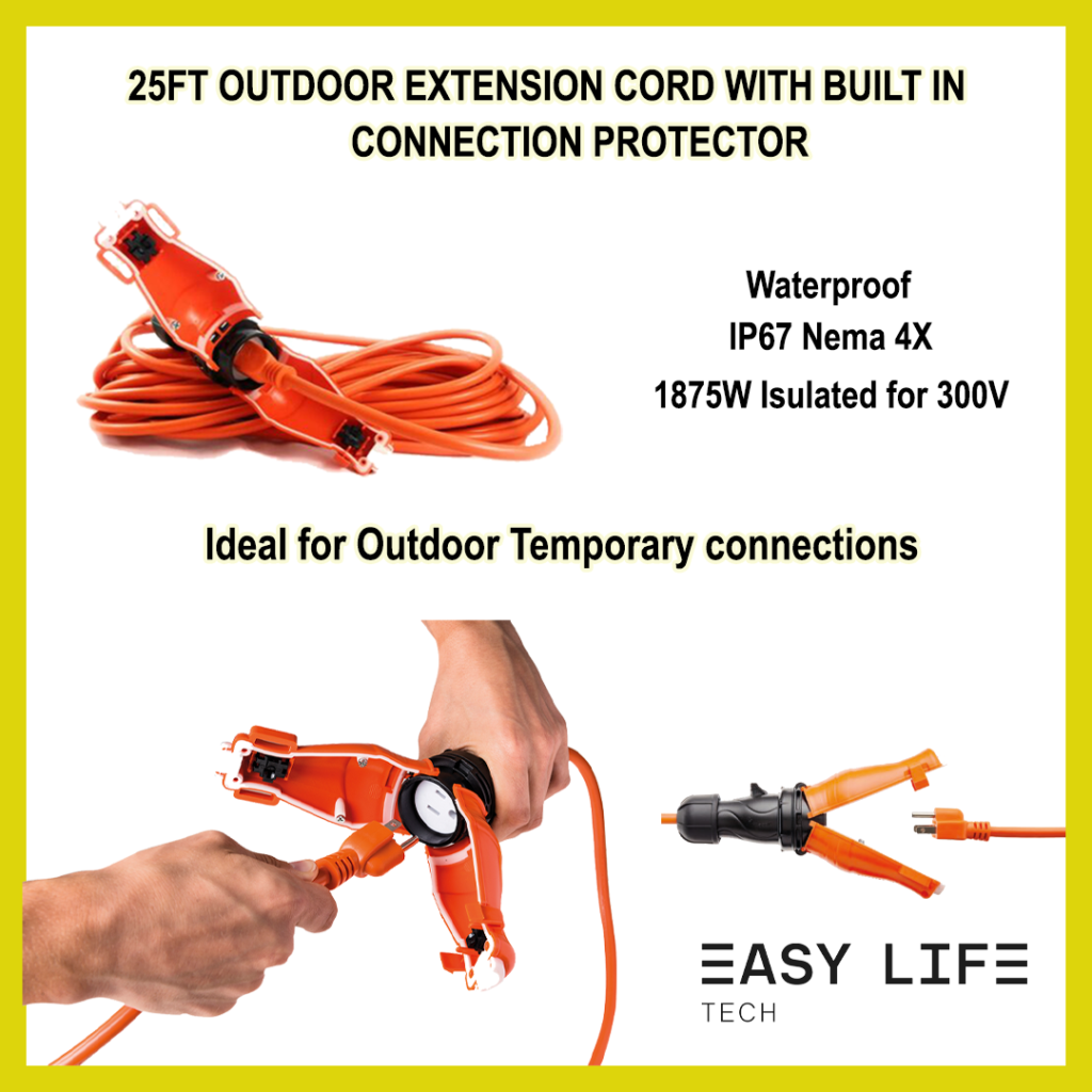 25ft Outdoor Extension Cord