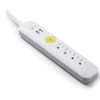 Power Strip Surge Protector 4 AC Outlet 2 USB Ports Extension Cord