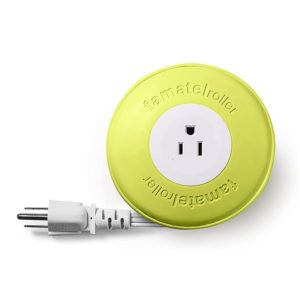 1 AC Outlet Portable Power Strip 6.56 Ft Wraparound Extension Cord