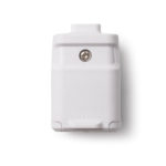 15 Amp 125V Non-Grounding Connector Straight Blade-White