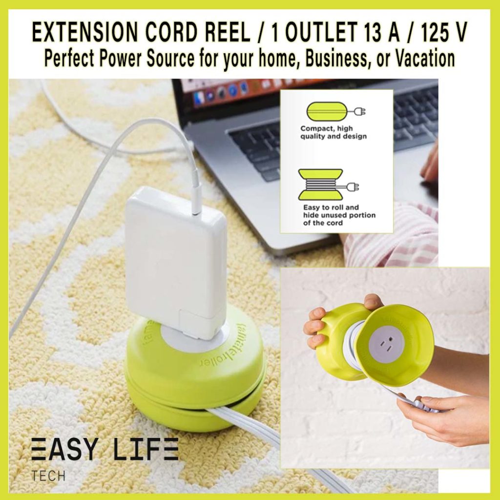 Extension Cord Reel 1 Outlet