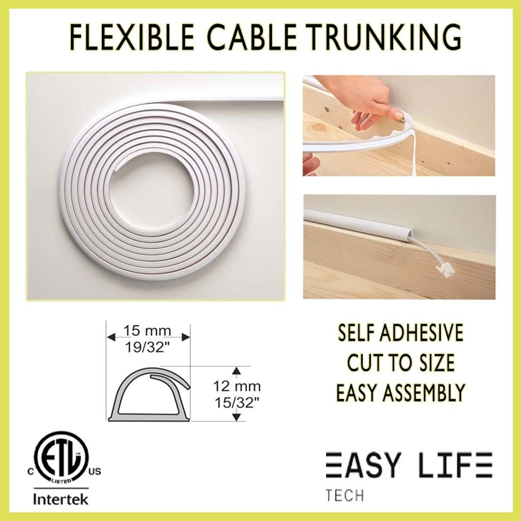 Flexible cable trunking