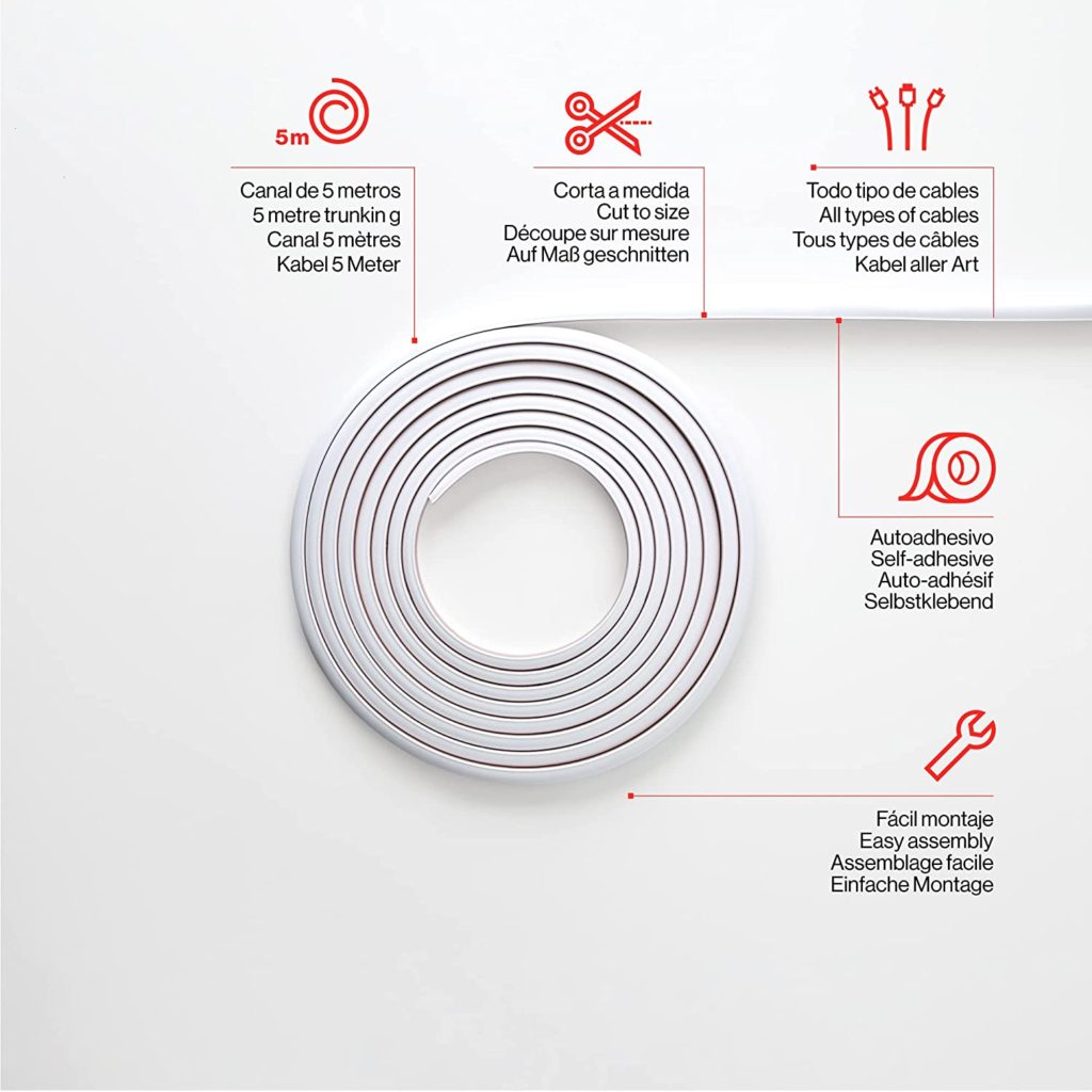 Amazing Adhesive Cable Trunking