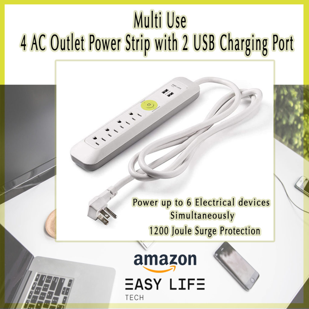 Convenient charger with a modern look | Charge up to 6 items in one location
