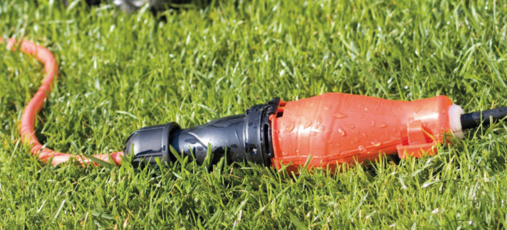 Waterproof IP67 outdoor extension cord 