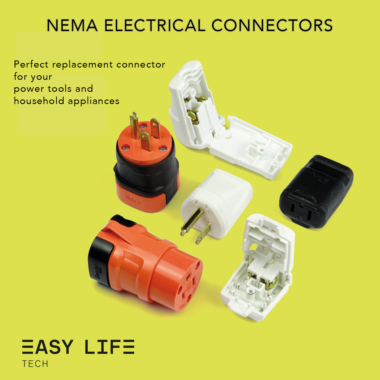 Nema electrical connectors perfect for power tools and household ...