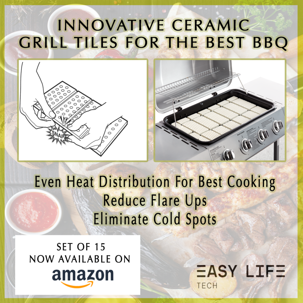 Ceramic grill tiles are hot | enhance your bbq flavor with this amazing product