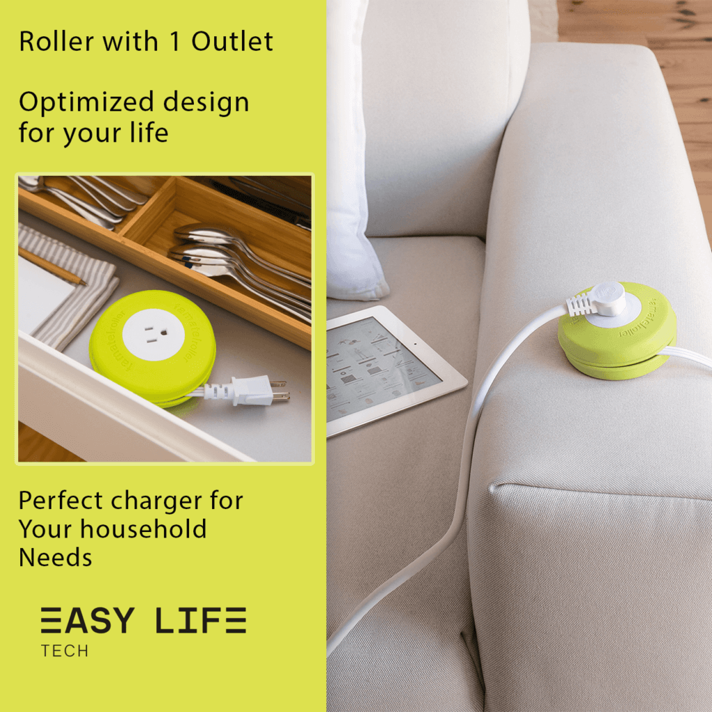 Roller with 1 Outlet perfect charger for your household needs