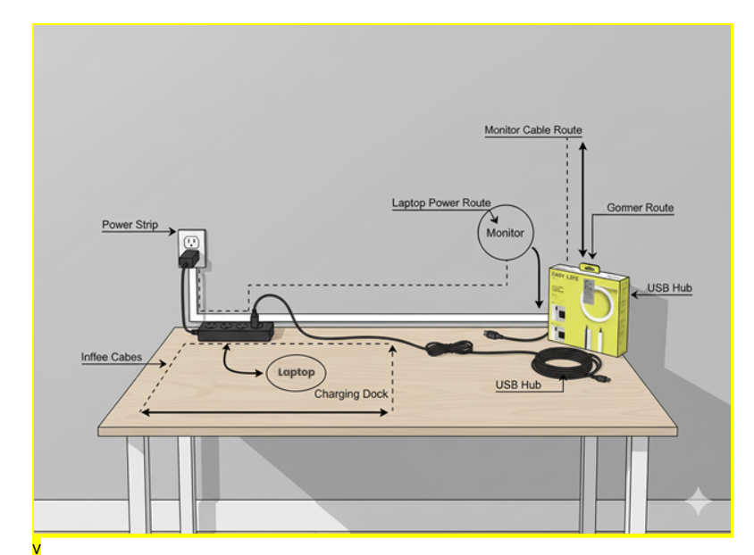 Hands installing EasyLife Tech cable trunking on a wall — simple DIY cable management for clean and organized workspace.