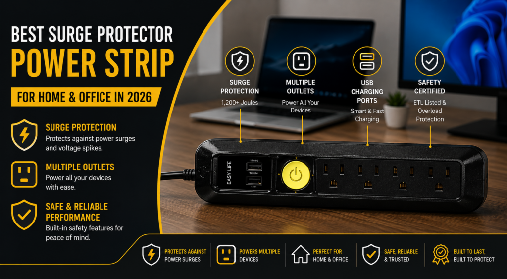 What Is the Best Surge Protector Power Strip for Home & Office in 2026?