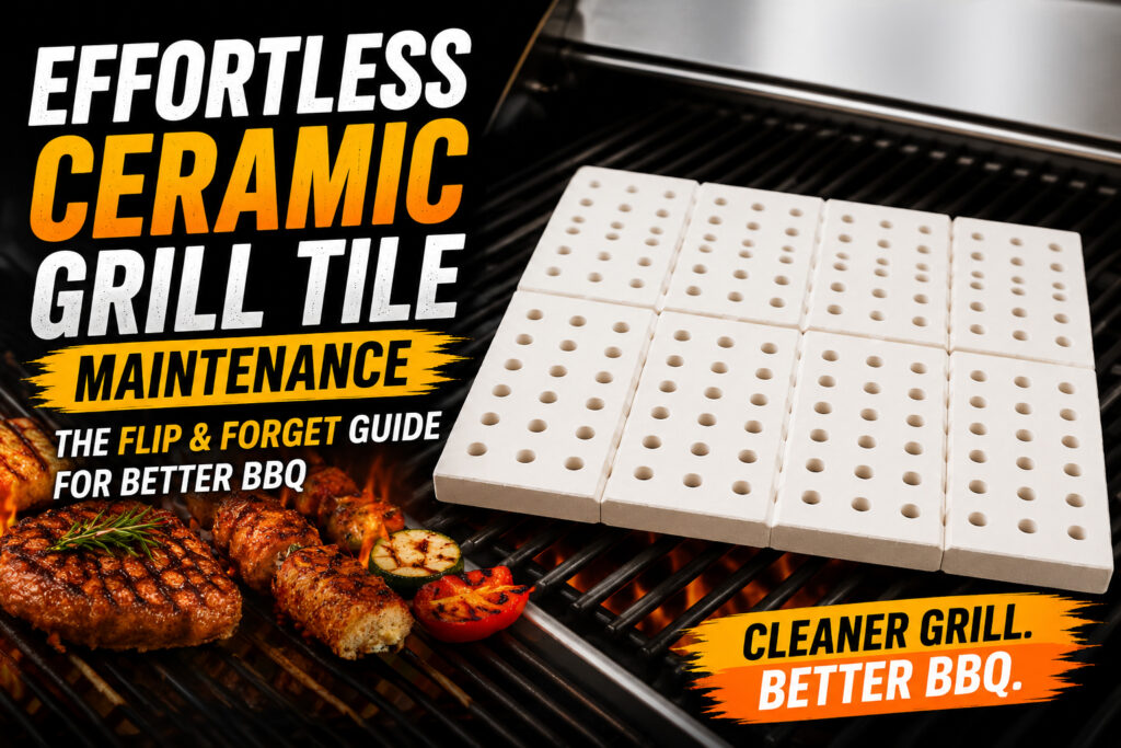 Effortless Ceramic Grill Tile Maintenance: The Flip and Forget Guide for Better BBQ