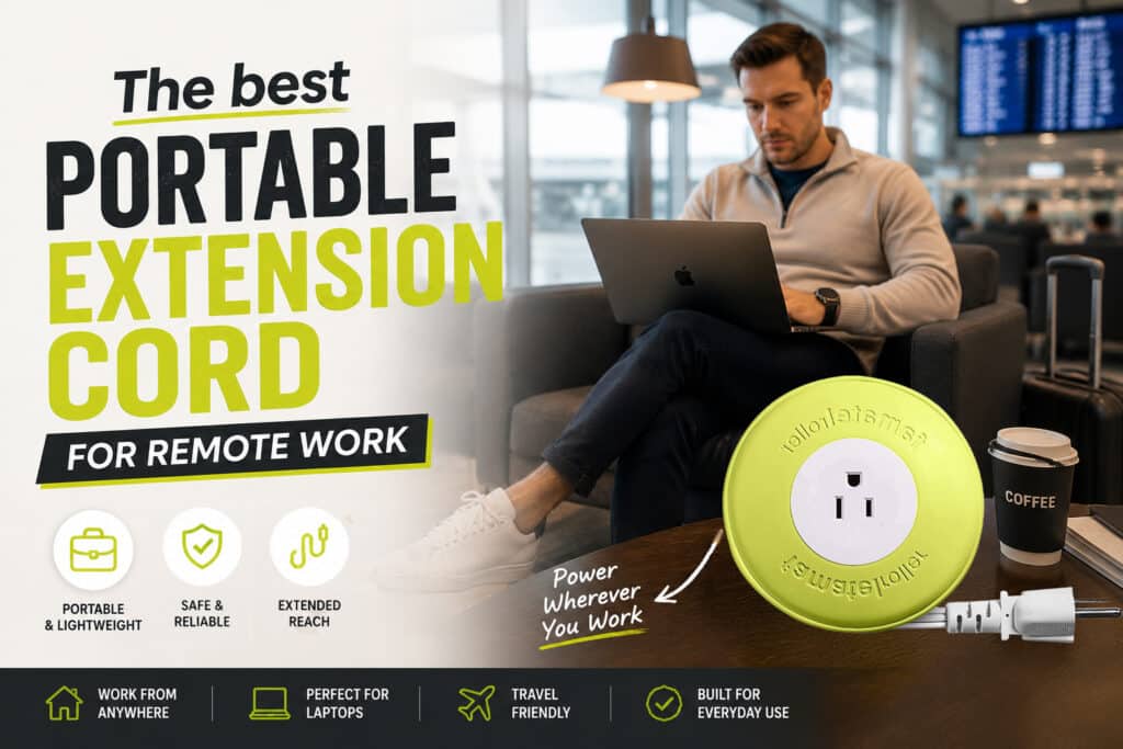 The Best Portable Extension Cord for Remote Work & Co-Working