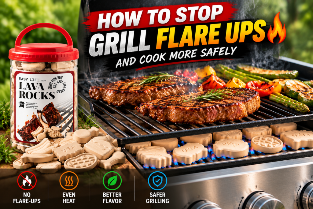 How to Stop Gas Grill Flare Ups and Cook More Safely