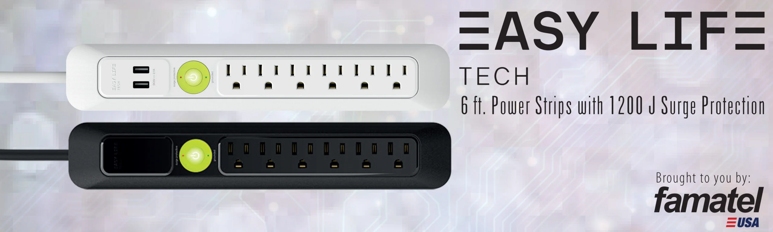 Easylife Tech 6AC Outlet Power Strip