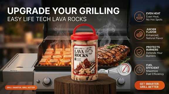 Stop Flare-Ups Instantly with the Ceramic Briquettes Upgrade Every Gas Grill Needs